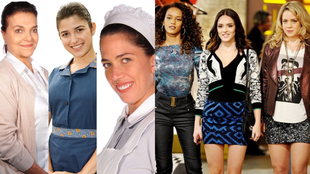 Penha, Cida e Rosário de Ti Ti Ti e Cheias de Charme