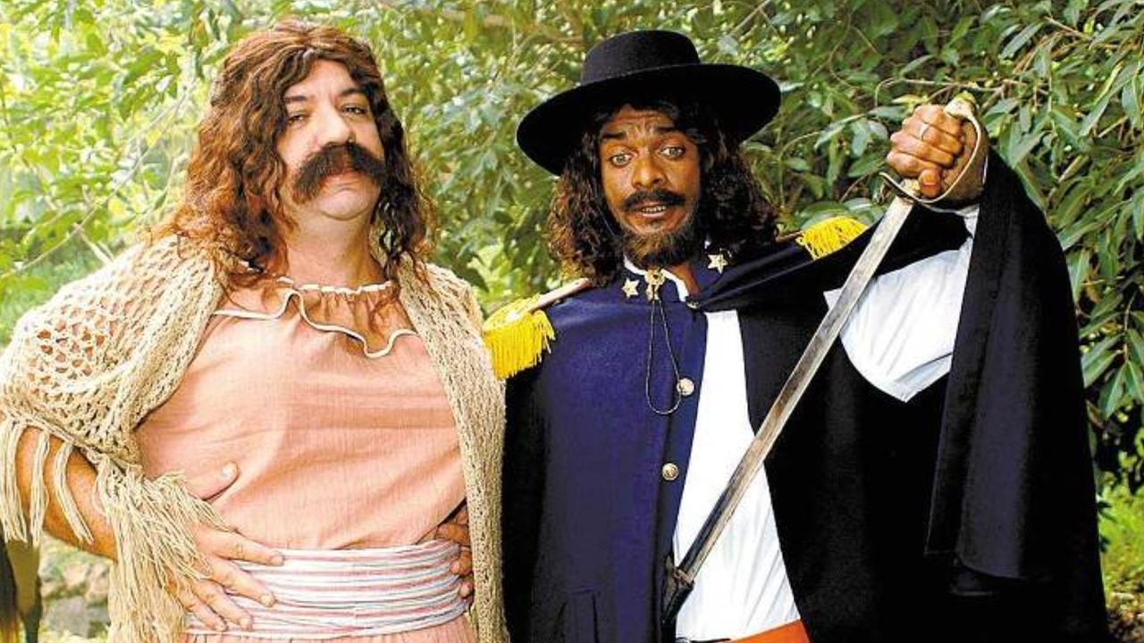 Bussunda e Hélio de La Peña
