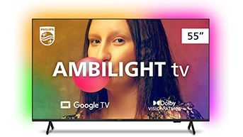 Smart TV Philips Ambilight 55" 4K 55PUG7908/78