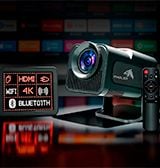 Miniprojetor Hy320 Smart Pholex Full HD 4K Android 11