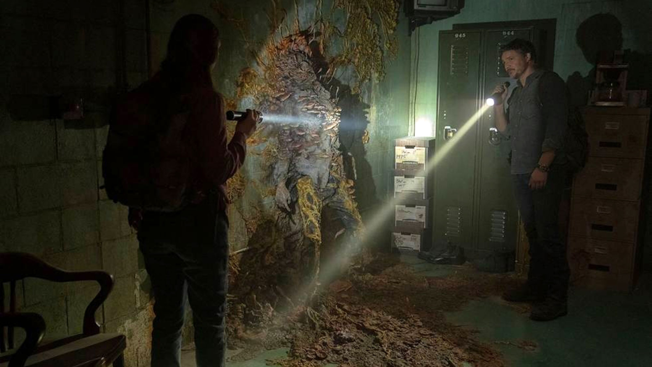 Tess e Joel em cena do 2º episódio de The Last of Us.