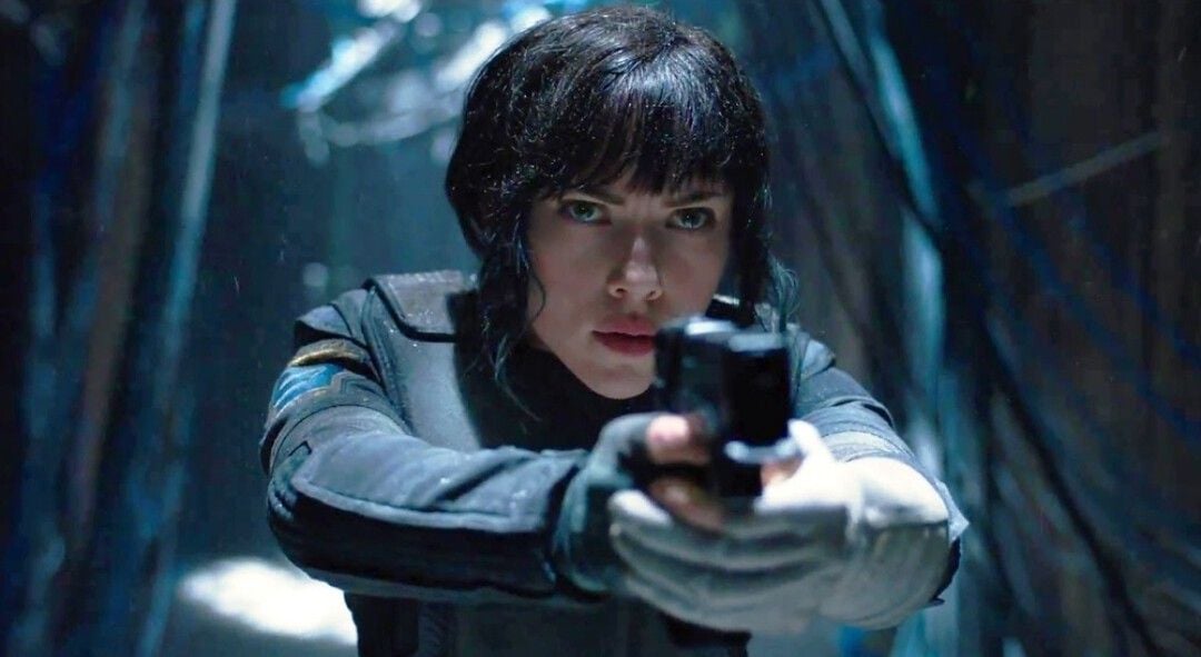 Scarlett Johansson em cena