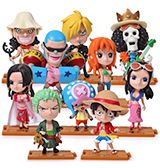 Kit 10 Miniaturas One Piece