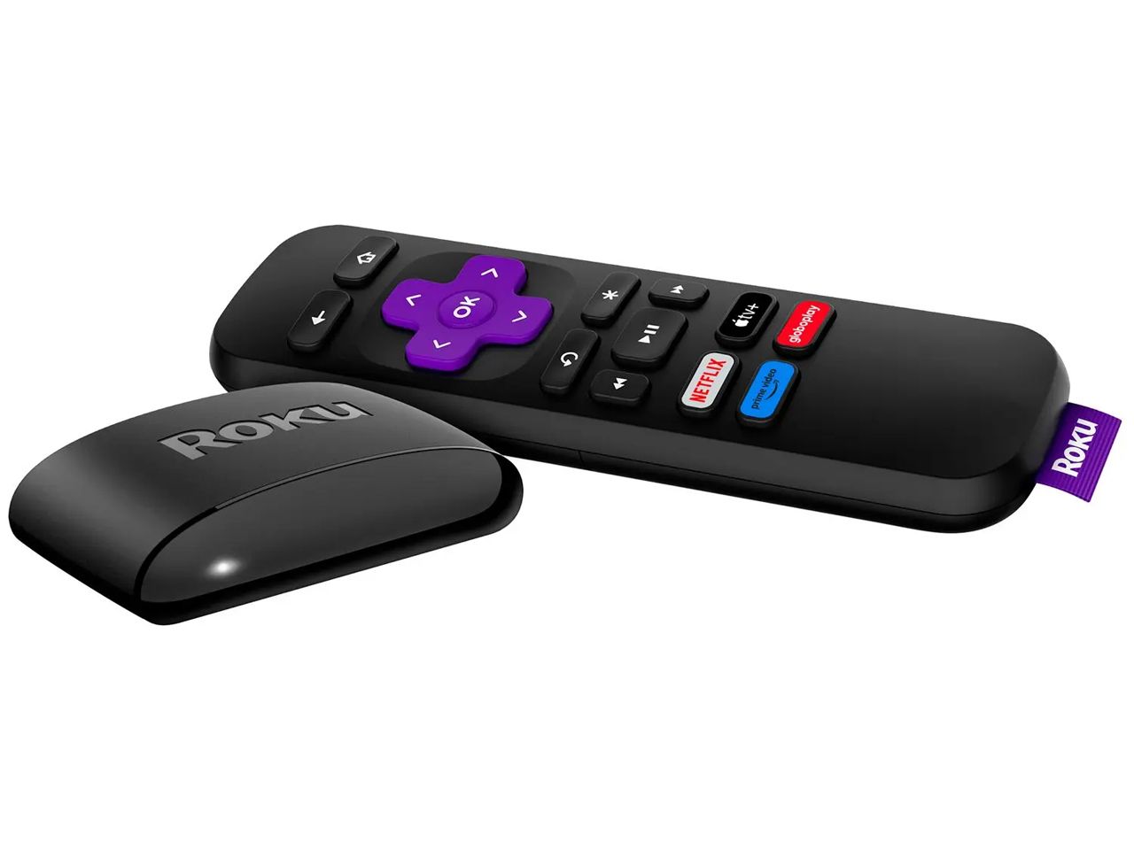 Dispositivo e controle remoto Roku