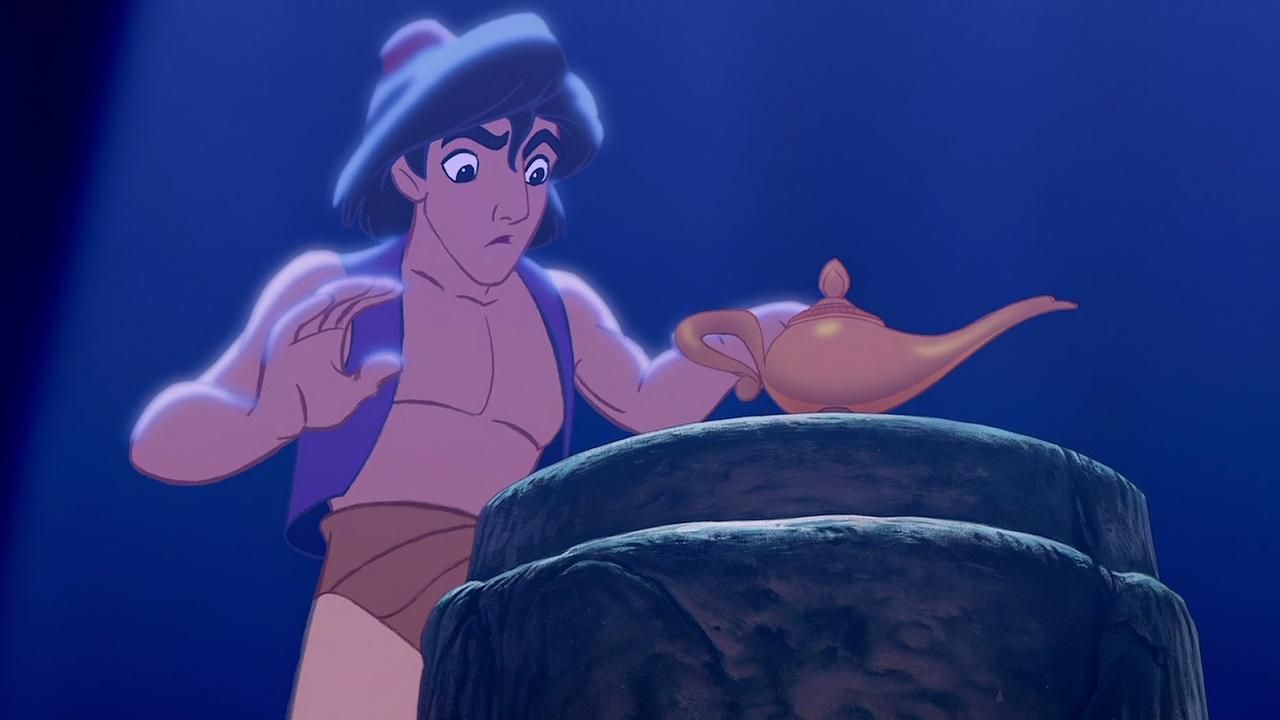 Aladdin (1992) é um exemplo de filme da lista Diamante Negro