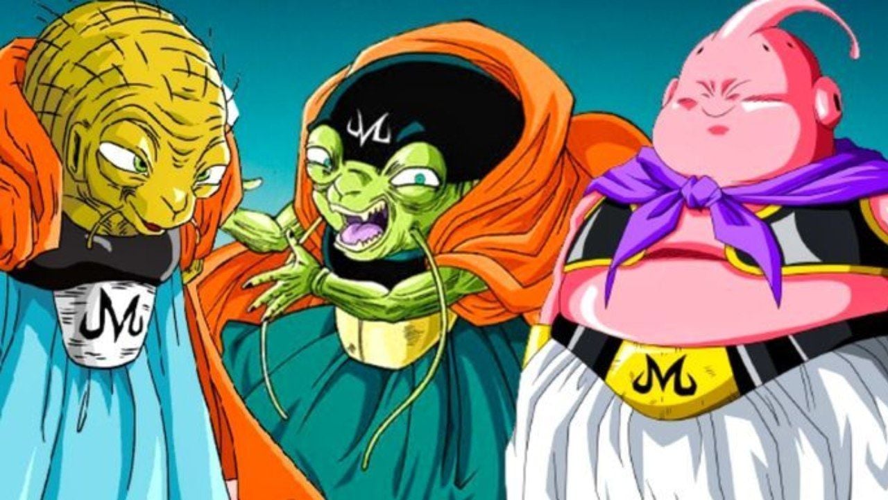 Babidi, Bibidi e Majin Boo.