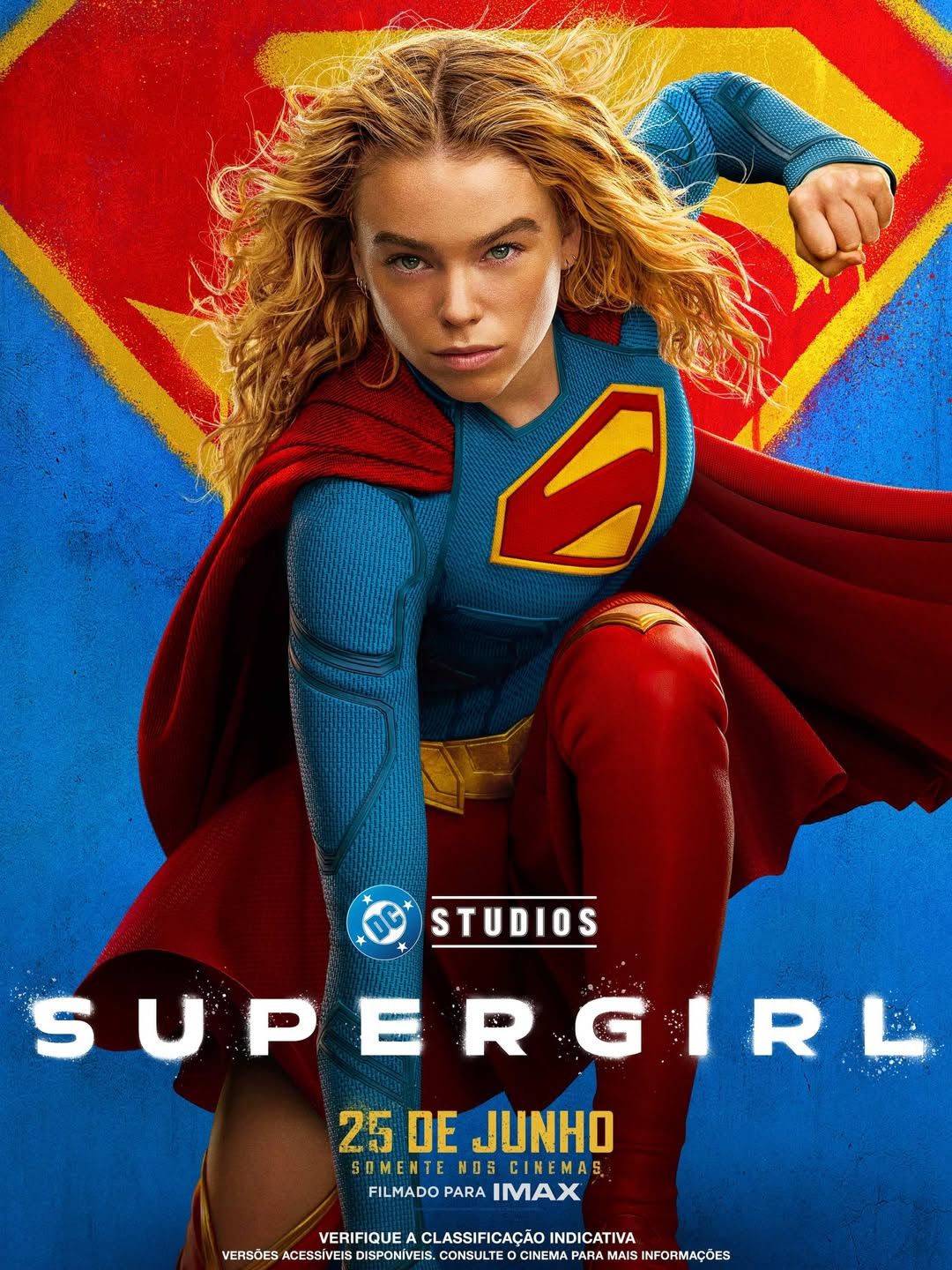 Imagem promocional de Supergirl no cinema