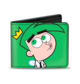 Carteira The Fairly OddParents Cosmo e Wanda Poses, Buckle-Down