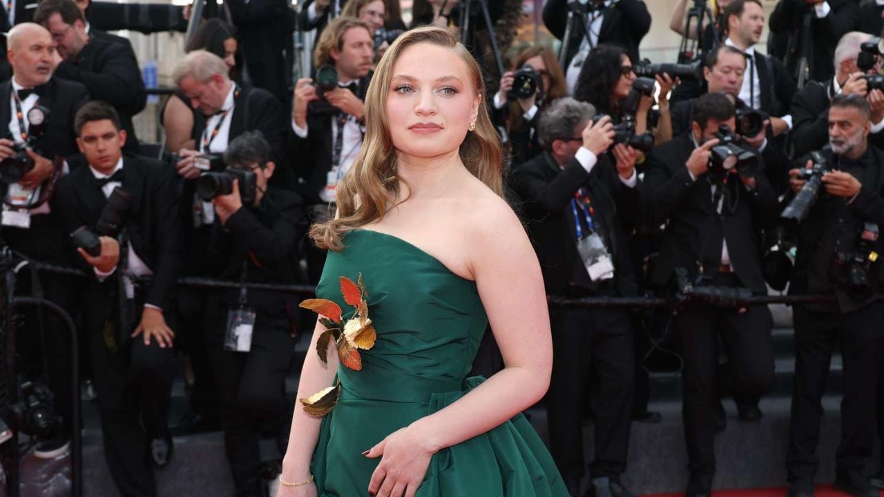 Mia Threapleton em Cannes