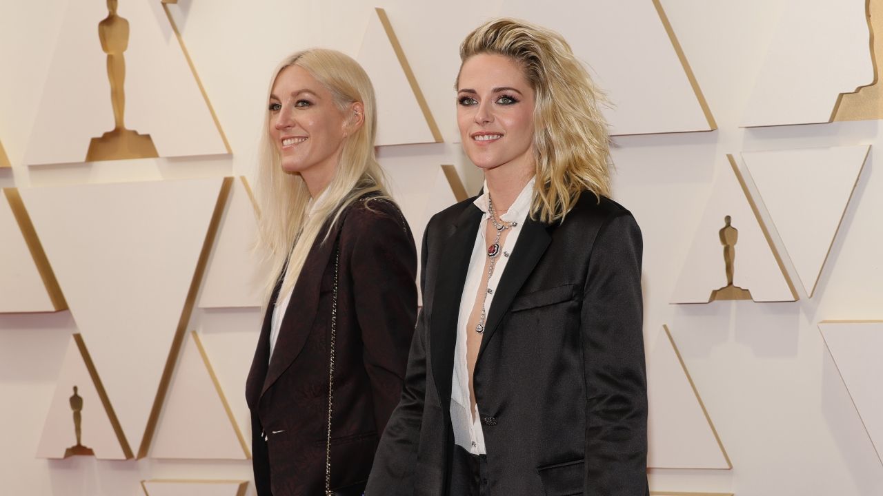 Dylan e Kristen na 94ª edição do Oscar.