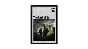 Quadro Série The Last Of Us - 40x60cm
