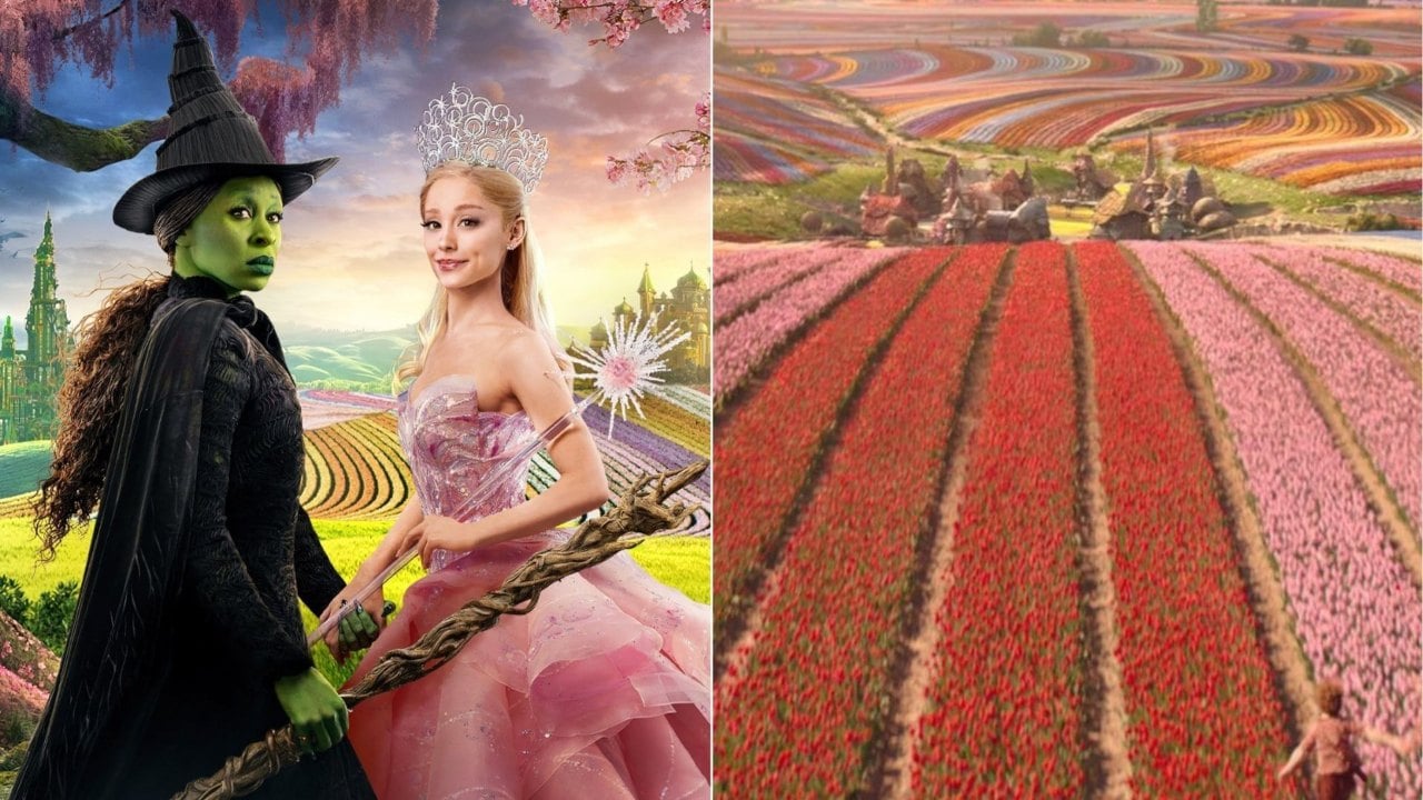 9 milhões de tulipas foram plantadas e um trem de verdade com 16 toneladas: “A gente tinha que construir pra valer em Wicked!”