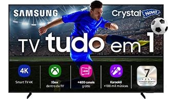 Samsung Smart TV 65” Crystal UHD 4K U8100F 2025