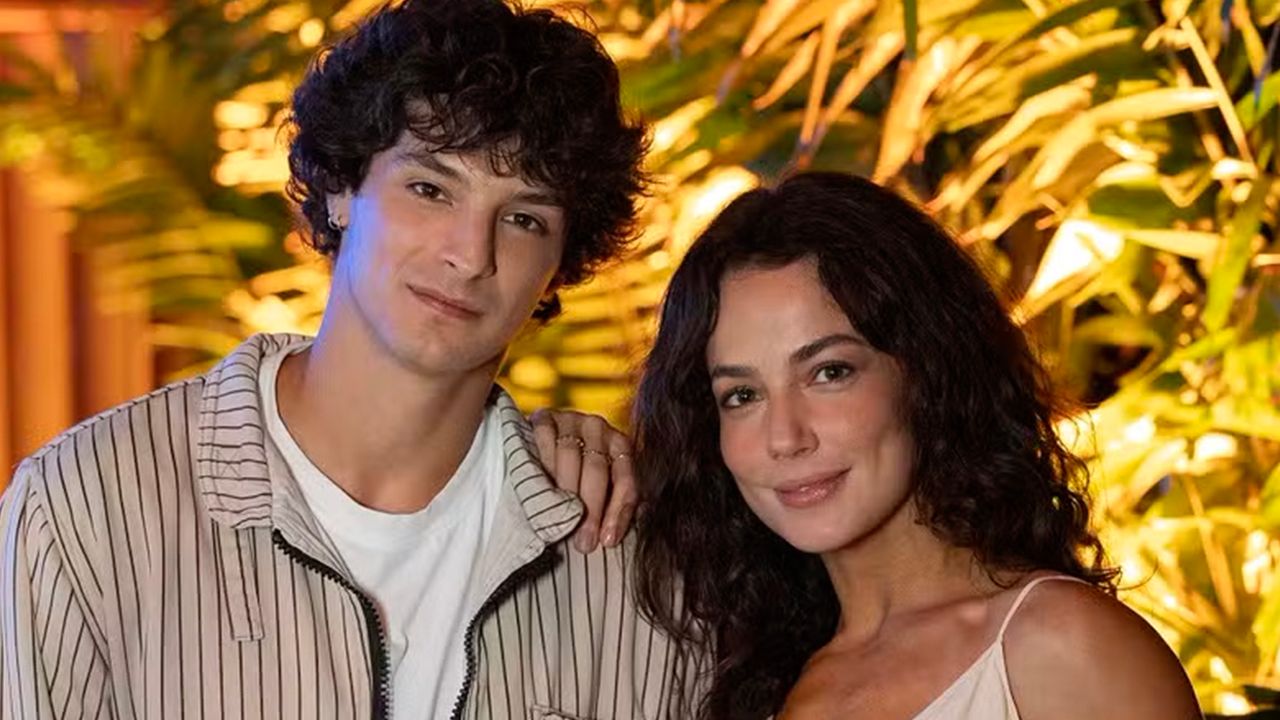 Tiago (Pedro Waddington) e Vera (Fernanda Marques)