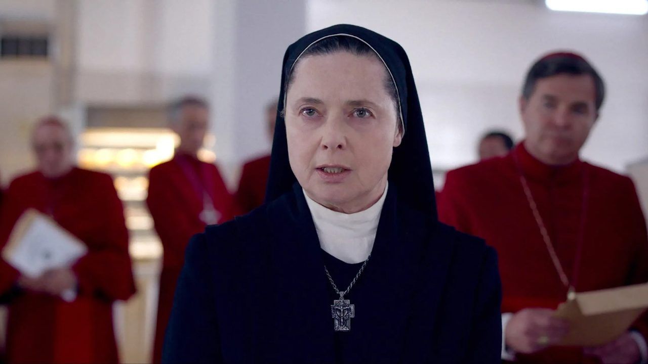 Isabella Rossellini como a Irmã Agnes