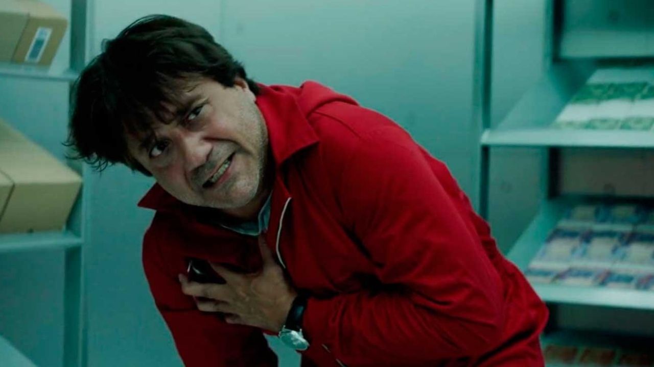 Enrique Arce em La Casa de Papel