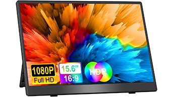 Monitor portátil Full HD de 15,6" QBuen