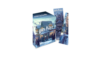 Box Harry Potter Scholastic - castelo (caixa azul)