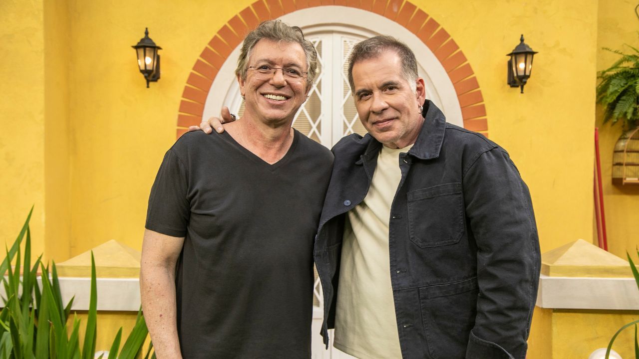 Boninho e Leandro Hassum