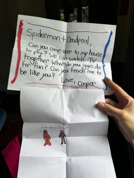 A carta de Cooper