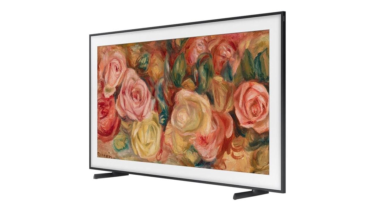 The Frame se transforma em quadro quando não está sendo usada