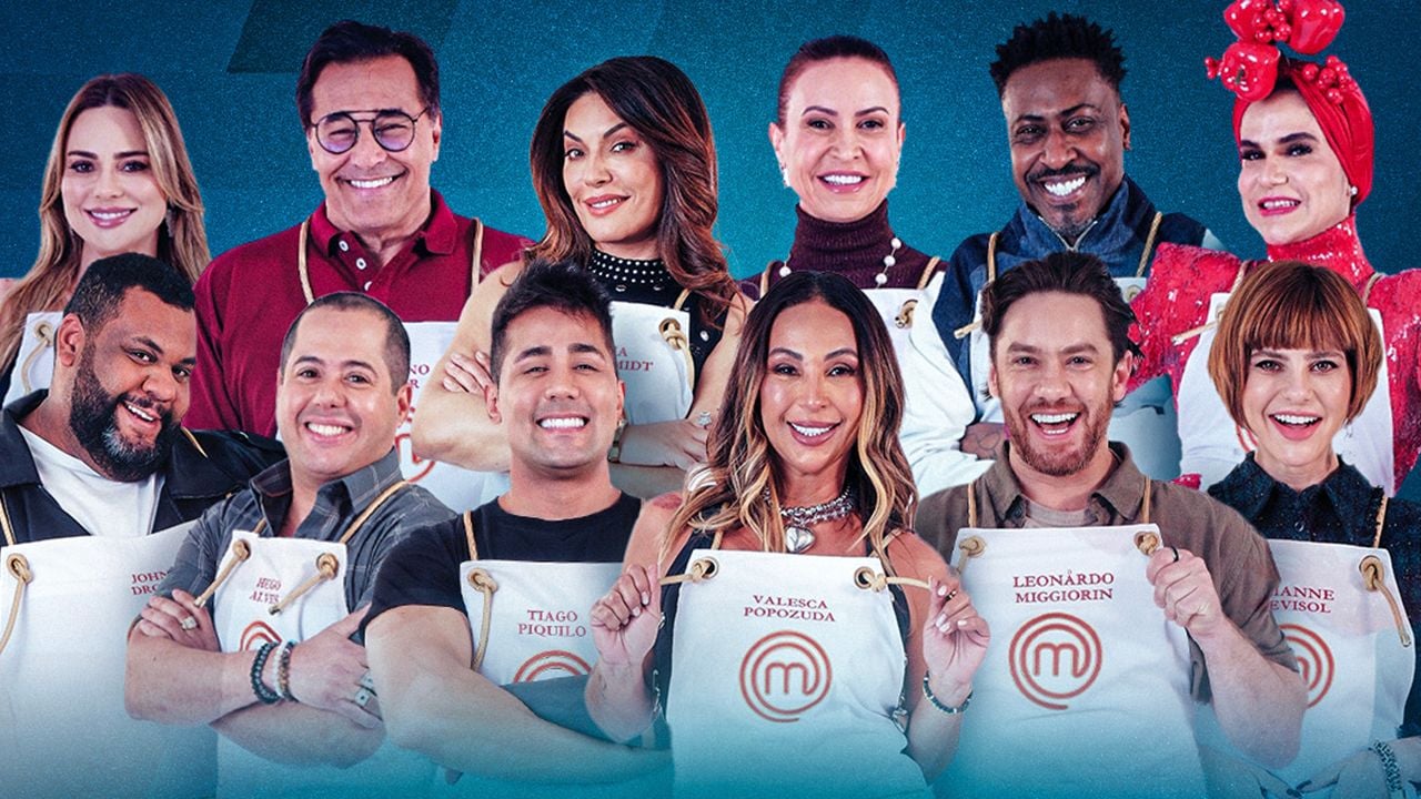MasterChef Celebridades: Conheça os participantes famosos que vão se enfrentar no reality gastronômico da Band