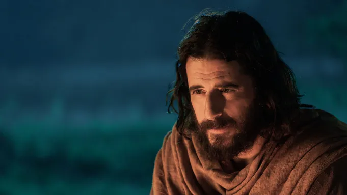 Jesus de Nazaré (Jonathan Roumie), em The Chosen.