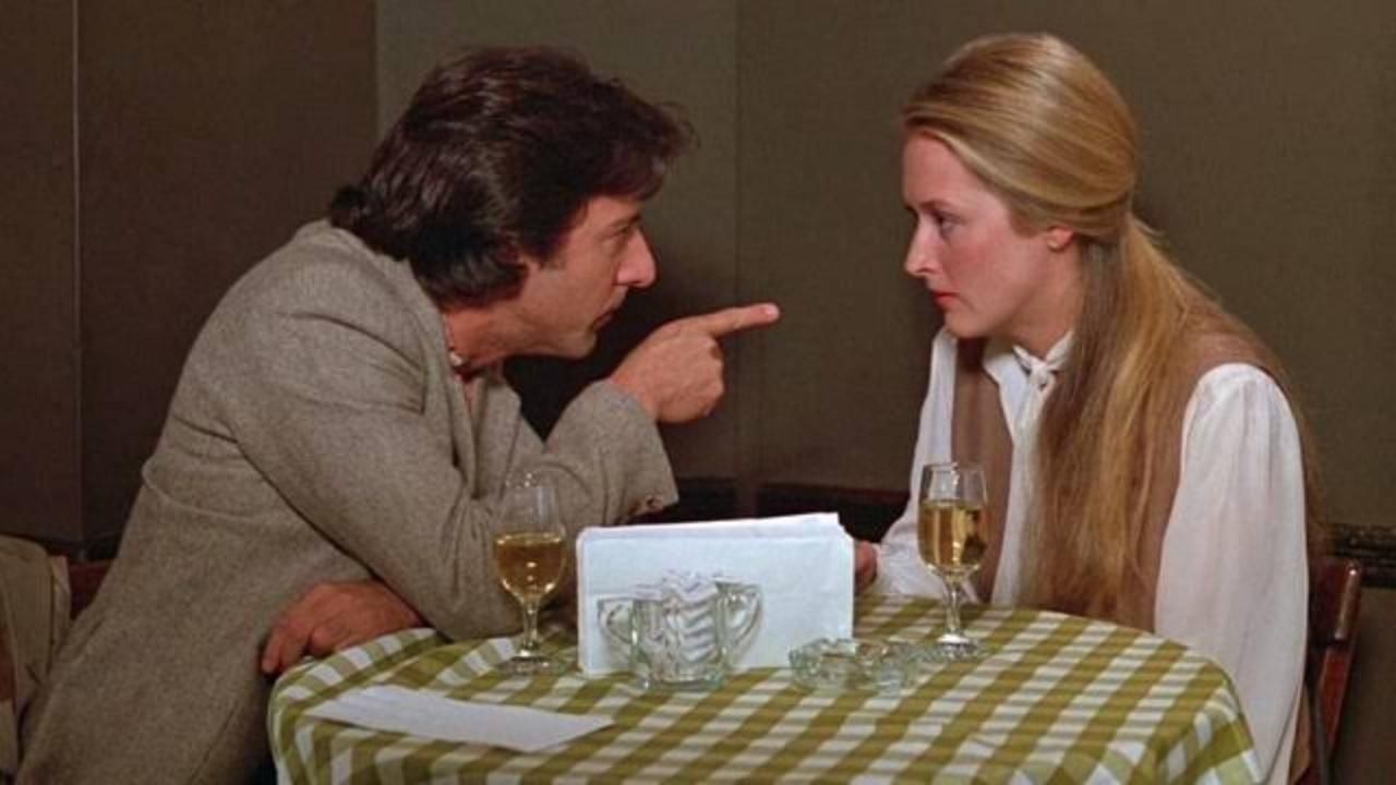 Dustin Hoffman e Meryl Streep em Kramer vs. Kramer