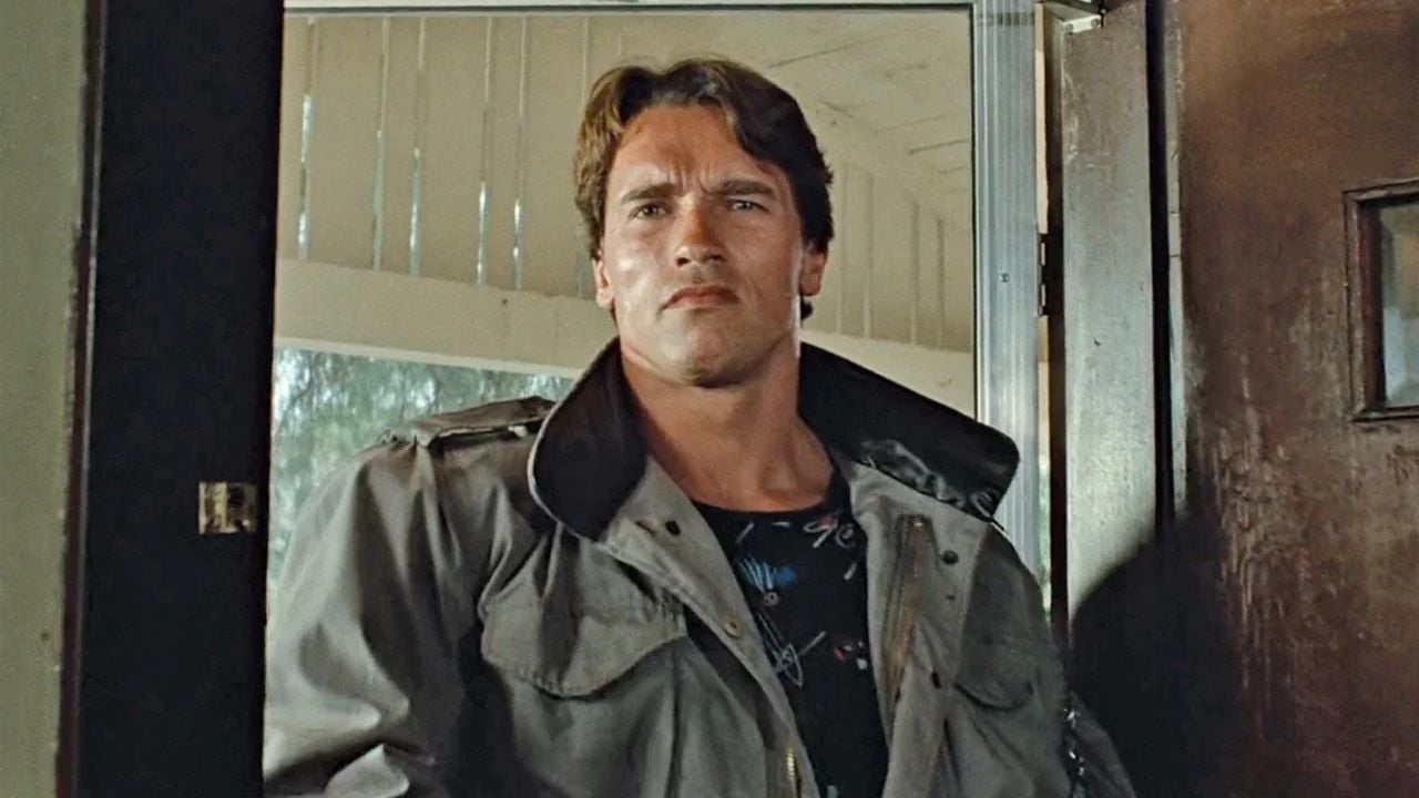 Arnold Schwarzenegger em O Exterminador do Futuro