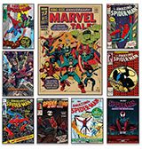 Kit 10 Quadros Decorativos Spider-Man