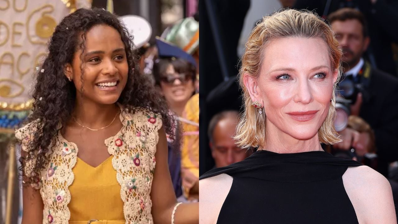 Duda Santos e Cate Blanchett