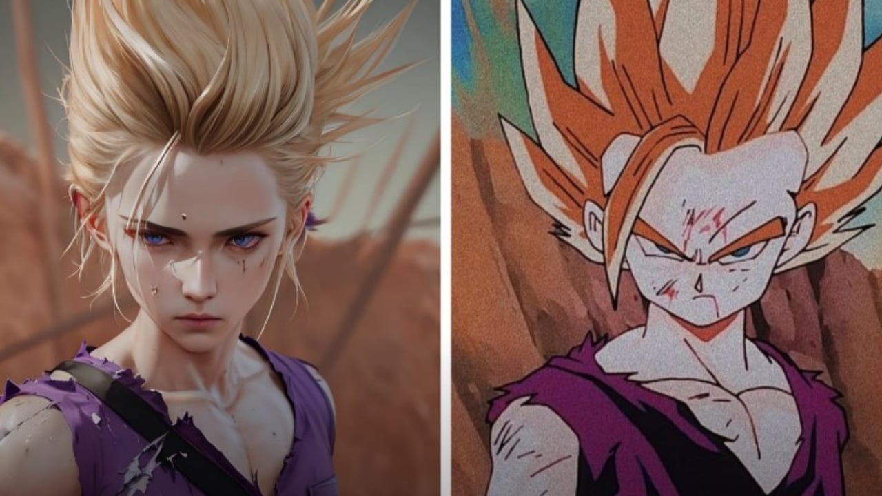 Dragon Ball - Artista imagina a filha do Vegeta como uma Super