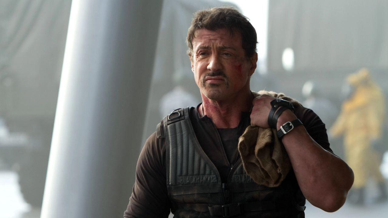 Sylvester Stallone em Os Mercenários