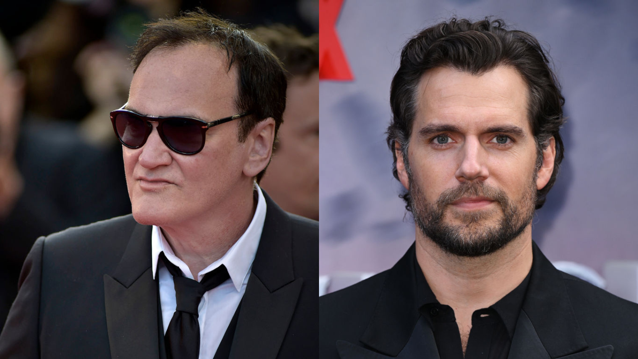 Quentin Tarantino e Henry Cavill