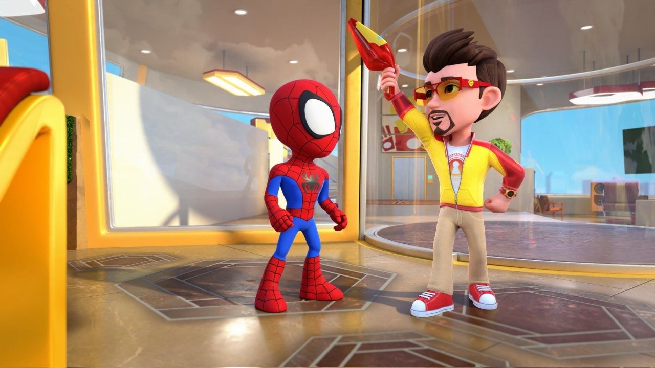 Tony Stark em Spidey e Seus Amigos Espetaculares