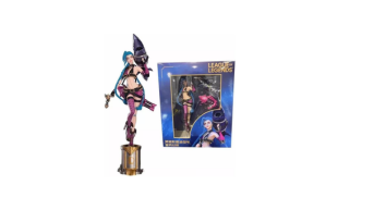 Jinx Action Figure Jogo League of Legends
