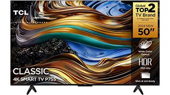TCL Smart TV 50” 4K P755