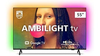 Smart TV Philips Ambilight 55” 4K