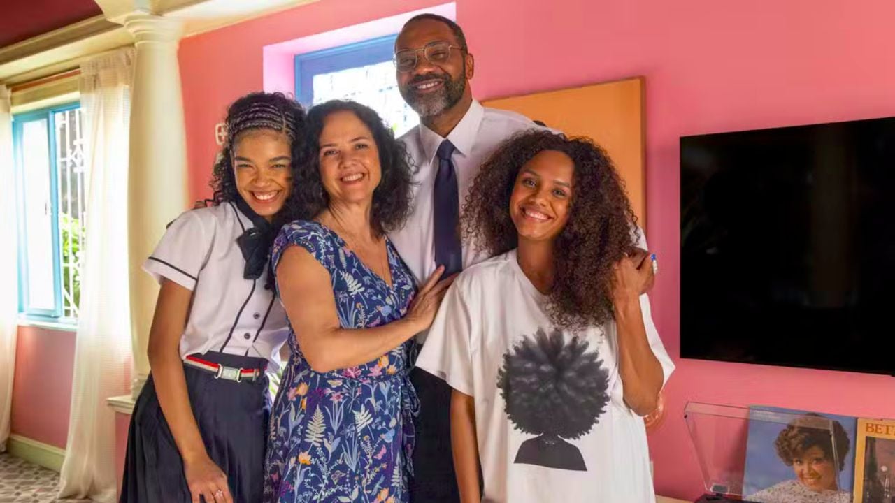 Família Souza: Tati, Doralice, Lindomar e Madá