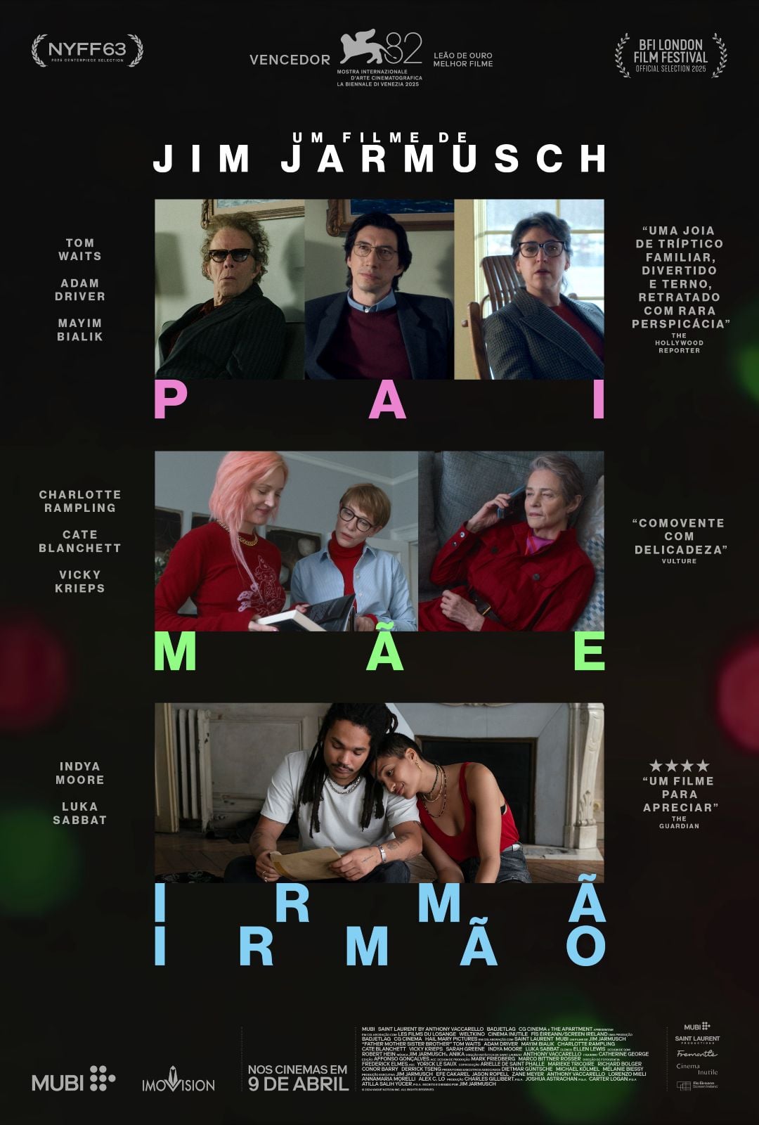Pai Mãe Irmã Irmão