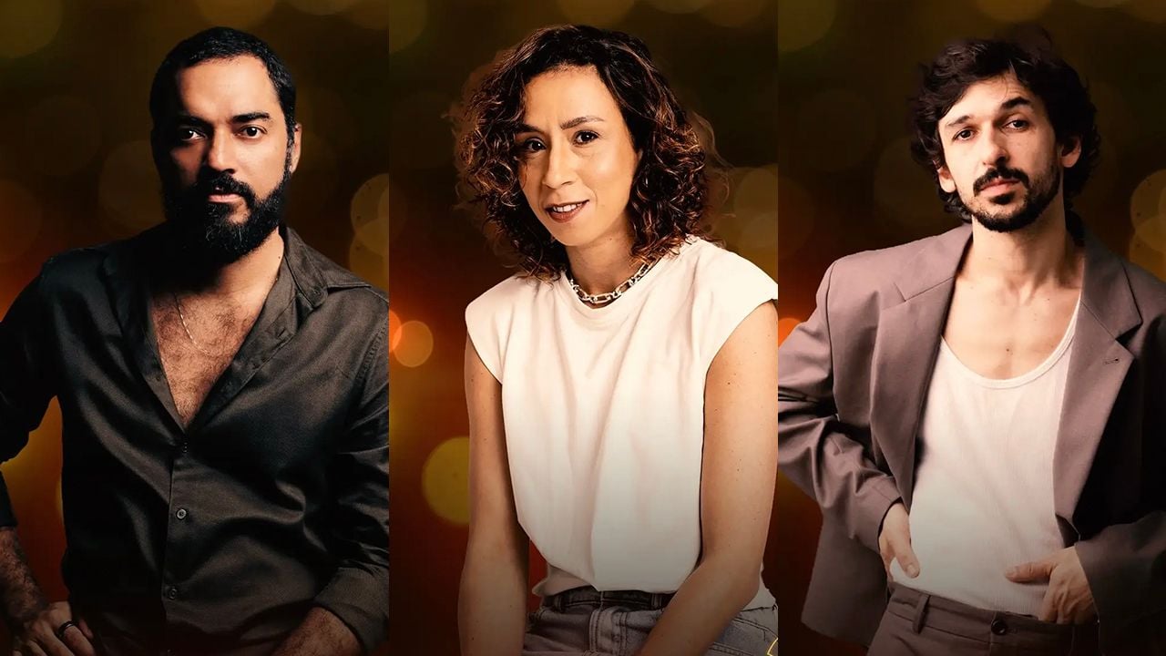 Tomás Aquino, Thalita Carauta e Ravel Andrade