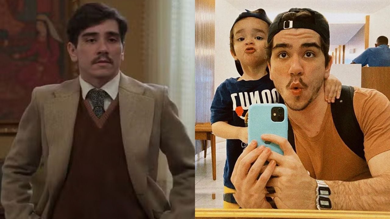 João Fernandes em A Nobreza do Amor e ao lado do filho, Nicolas