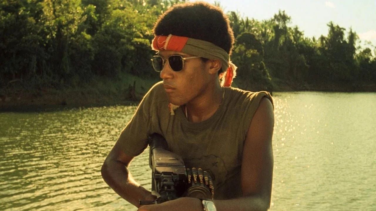 Laurence Fishburne em Apocalypse Now