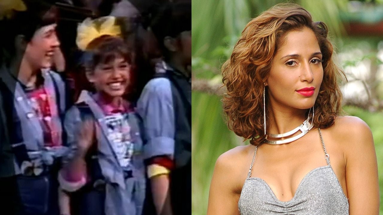 Camila Pitanga foi assistente de palco de Angélica.