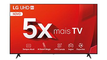 Smart TV LG 4K 50 polegadas 50TU801C0SA