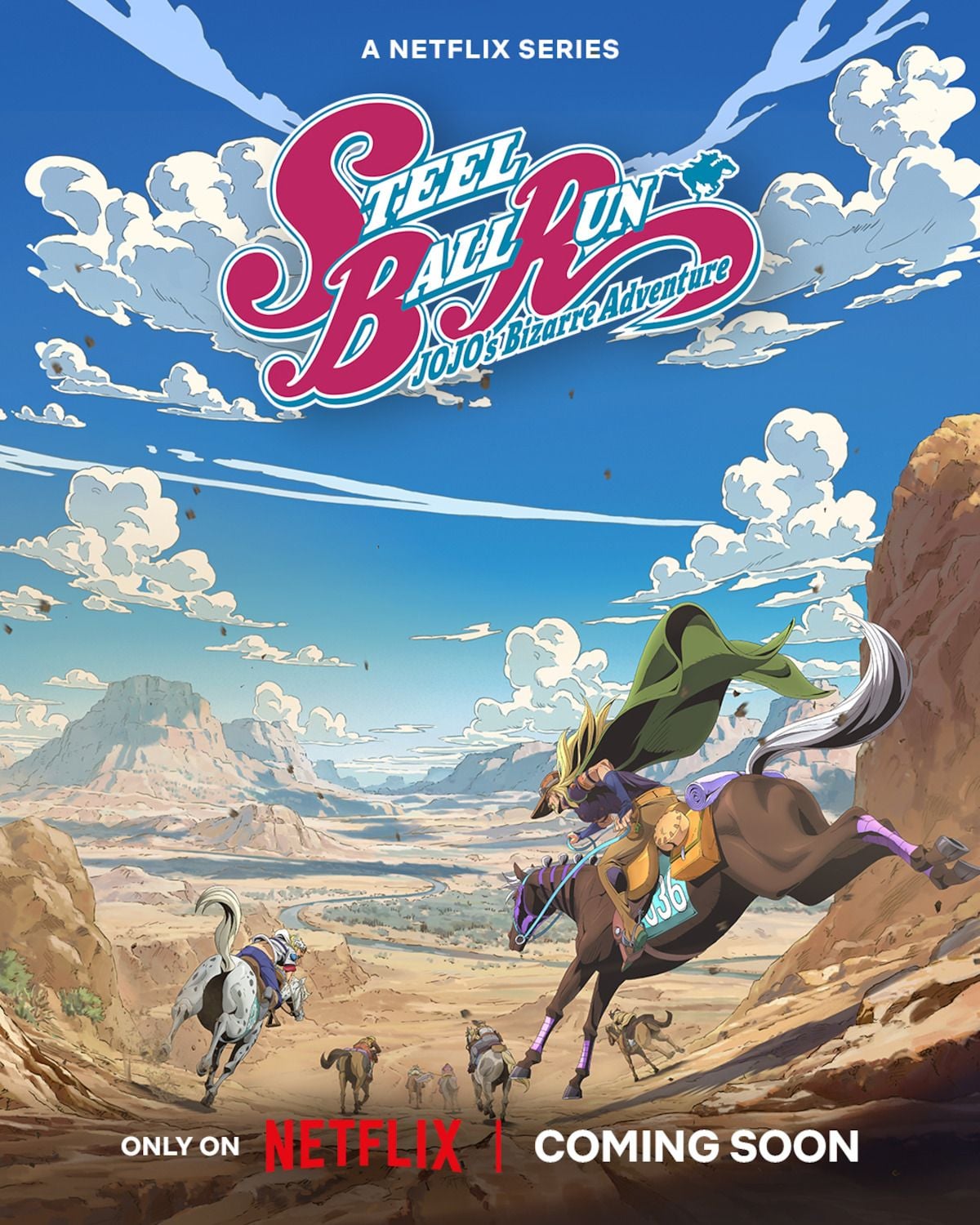 Pôster STEEL BALL RUN JoJo's Bizarre Adventure - Pôster 1 no 1
