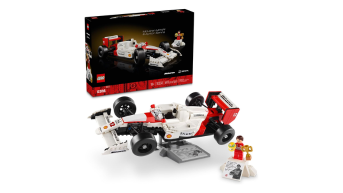 Set Icons 10330 McLaren MP4/4 e Ayrton Senna 693 peças, LEGO