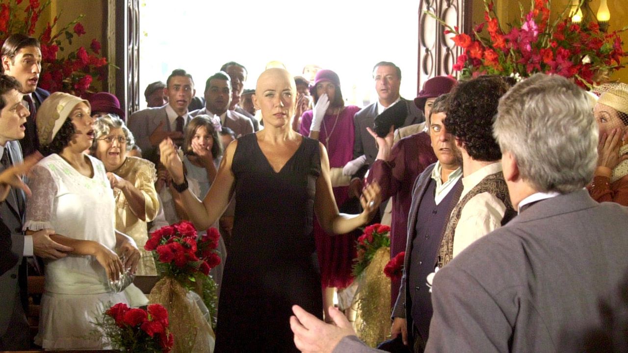 Lilia Cabral como Bárbara em Chocolate com Pimenta