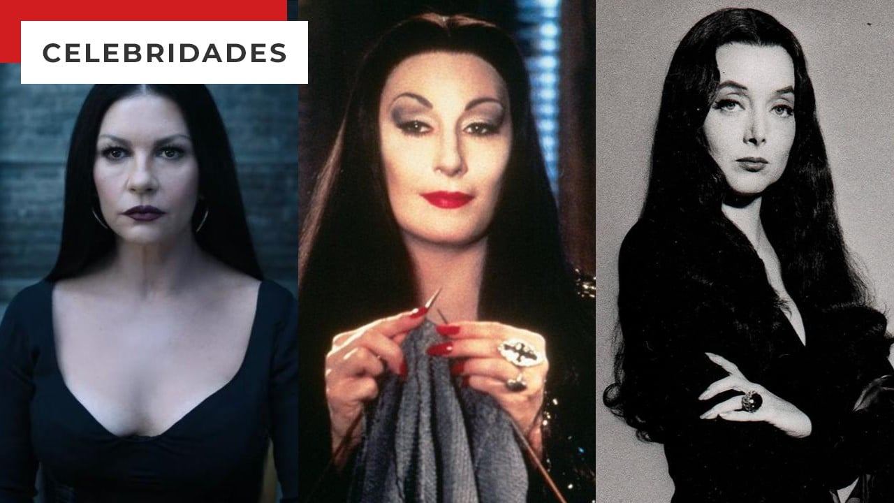 Wandinha: Catherine Zeta-Jones, Anjelica Huston e todas as atrizes que  viveram Mortícia Addams nas telas - AdoroCinema