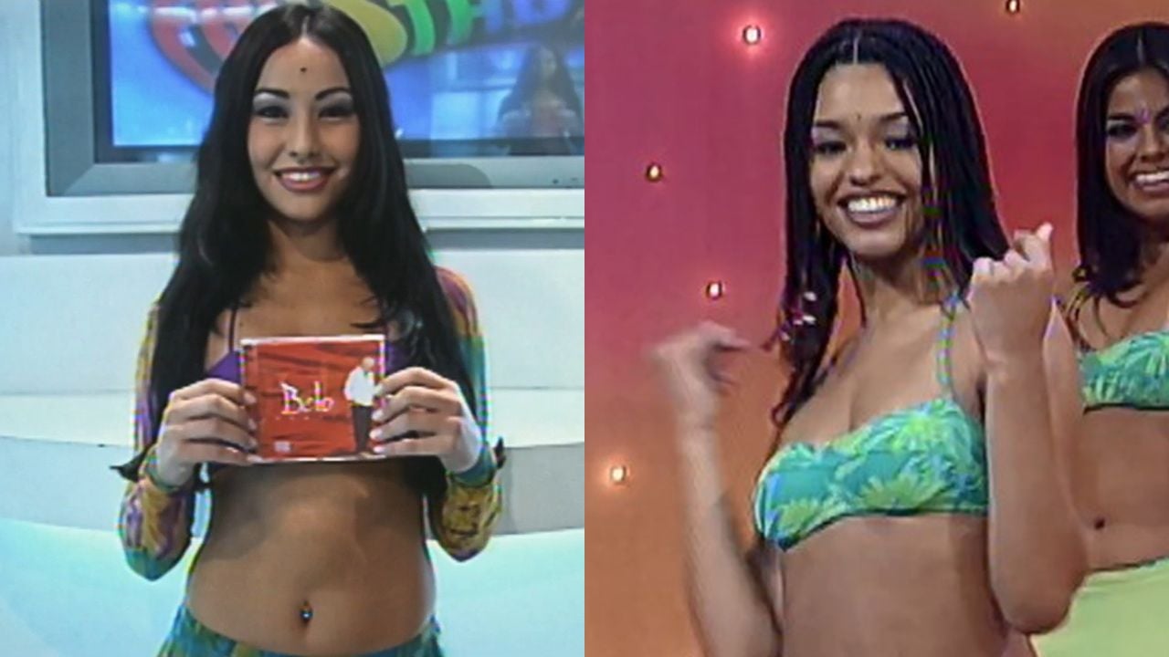 Sabrina Sato e Juliana Alves no Domingão do Faustão